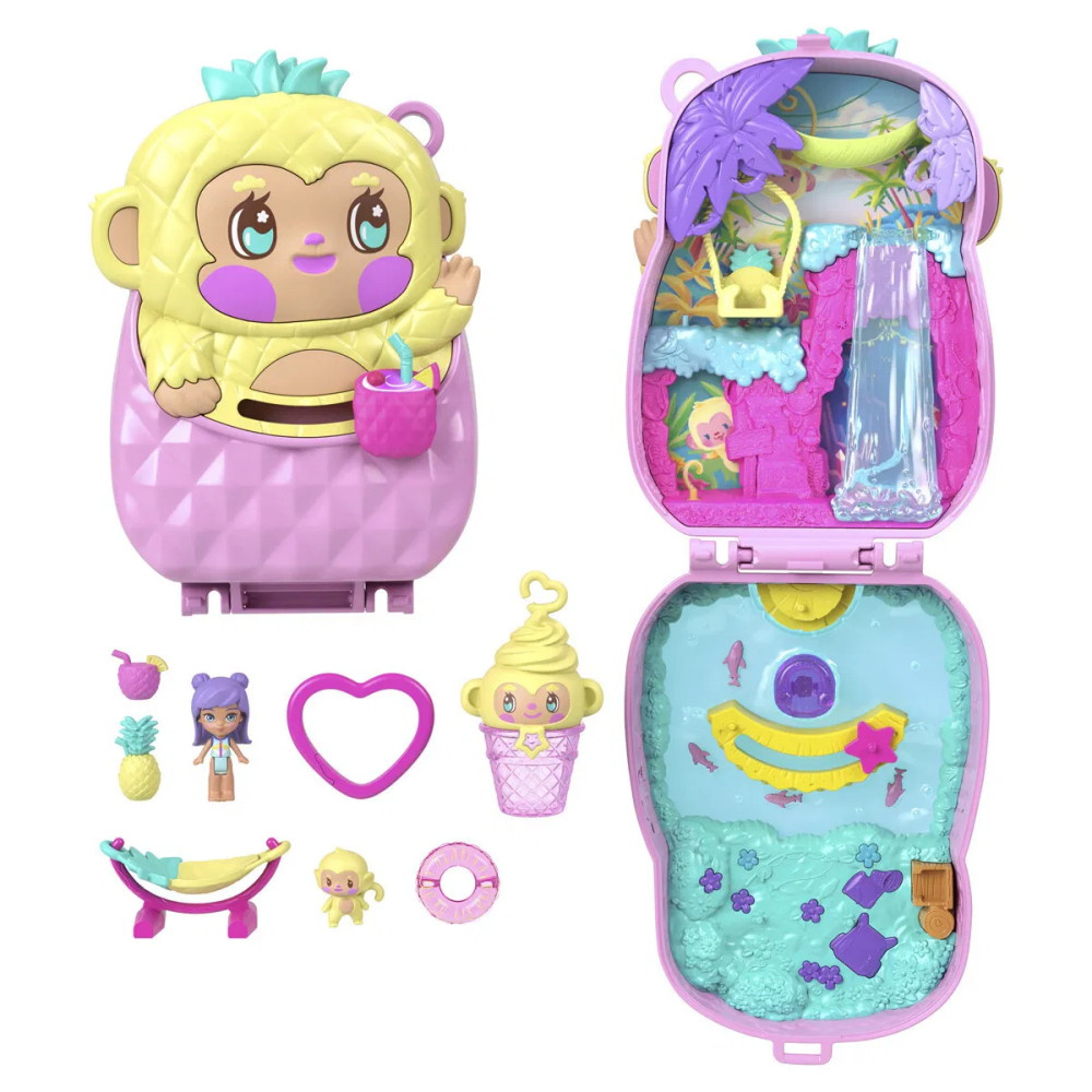 Polly Pocket Pineapple Monkey Compact