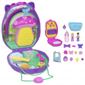 Polly Pocket Wearable Hedgehog Mom & Baby Compact Polly Pocket Wearable Hedgehog Mom & Baby Compact