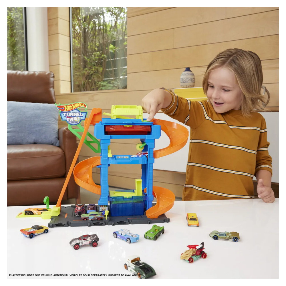 Hot Wheels City Tunnel Twist Car Wash