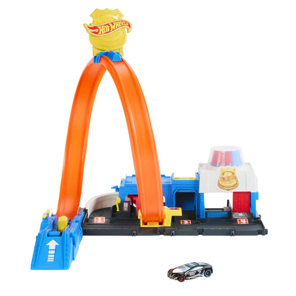 Hot Wheels City Super politistation
