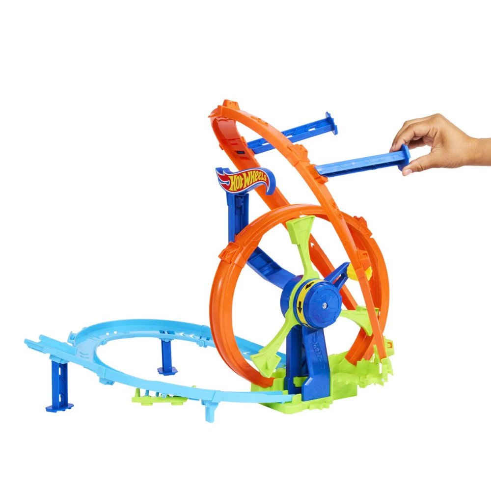 Hot Wheels Stuntspor hurtig start og loop
