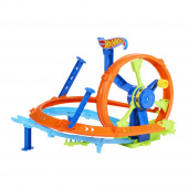 Hot Wheels Stuntspor hurtig start og loop Hot Wheels Stuntspor hurtig start og loop