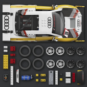 Brick Shop Elite Series '15 Audi R8 LMS Brick Shop Elite Series '15 Audi R8 LMS