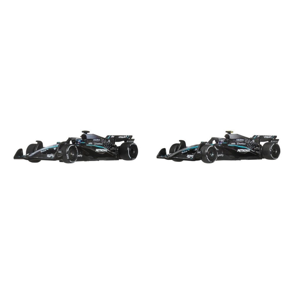 Hot Wheels F1 Racing Premium Bil Mercedes 2 pack  1:64