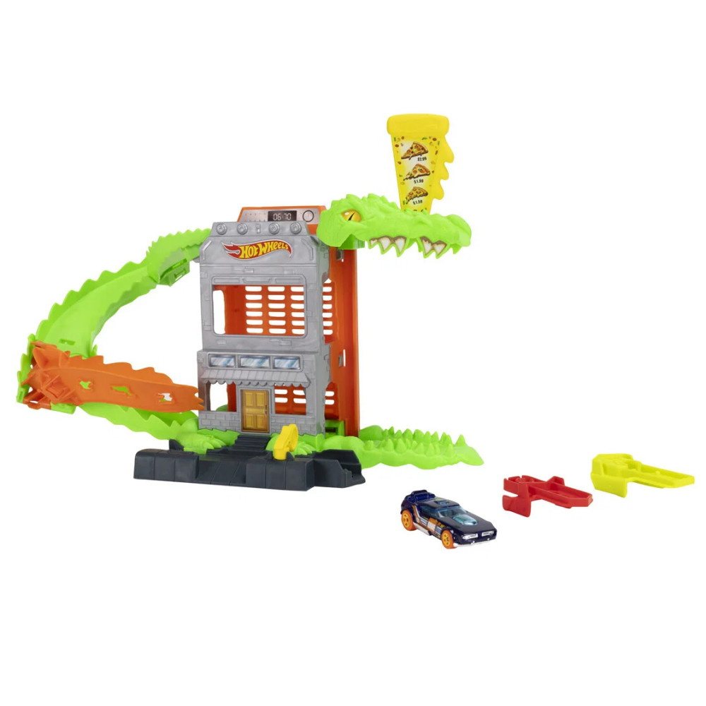 Hot Wheels City Croc Pizza Attack