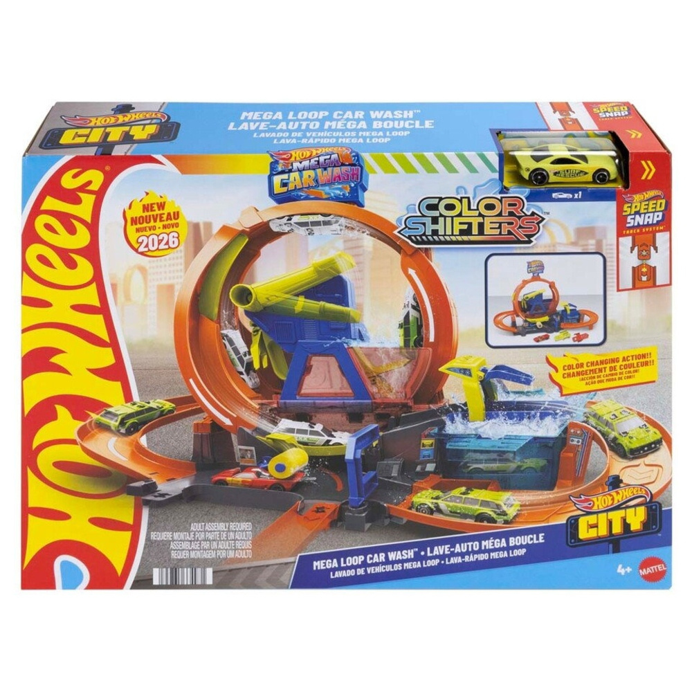 Hot Wheels City Bilvask Mega 