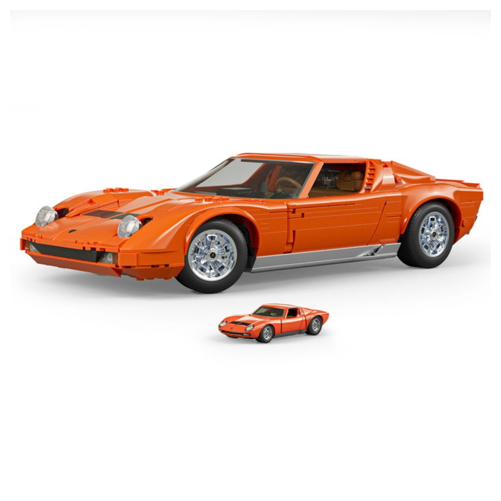 Hot Wheels Brick Shop Lamborghini Miura P400 SV 
