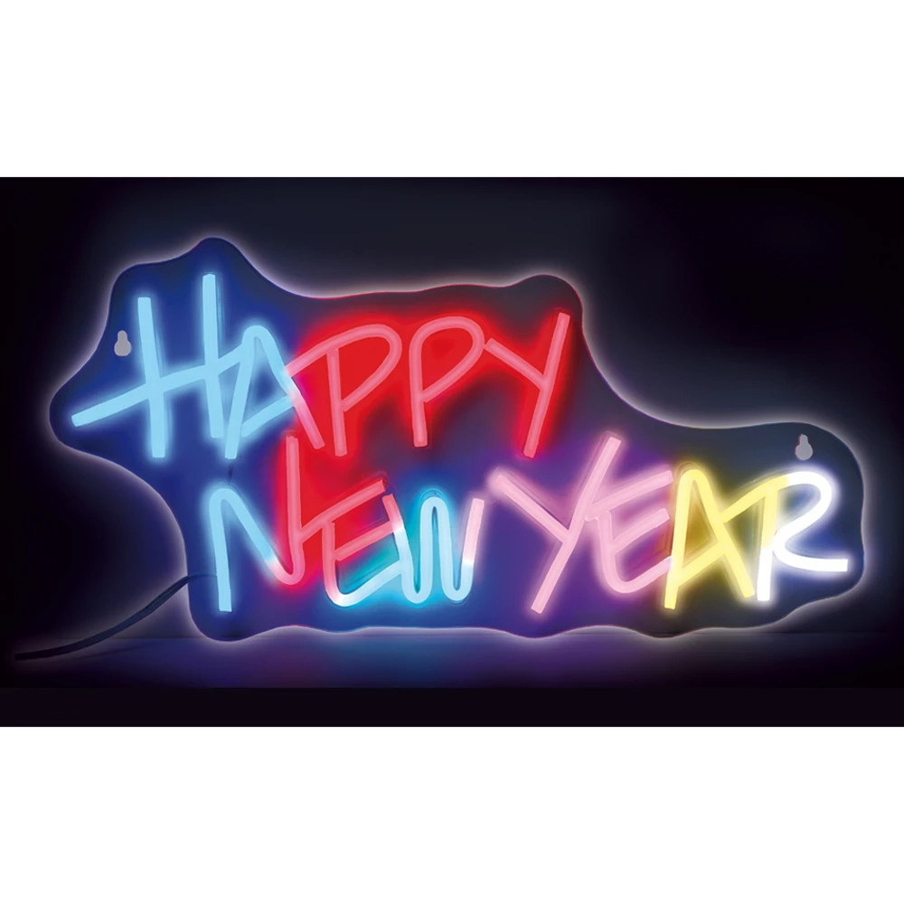 LED Neon Sign - Happy New Year