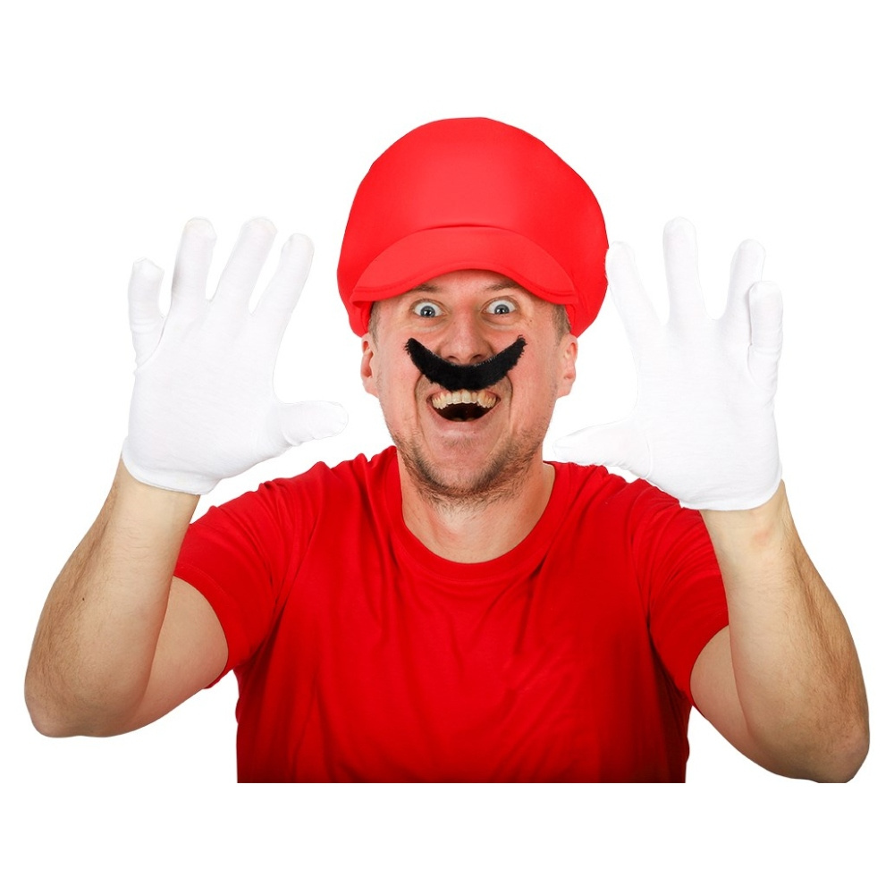 Plumber Kit Udklædningssæt Rød