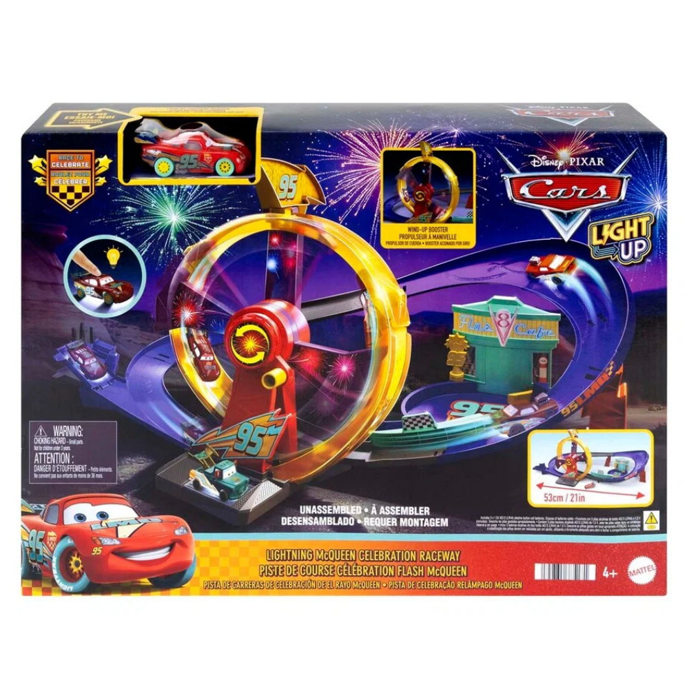 Pixar Cars - Lightning McQueens Celebration Raceway