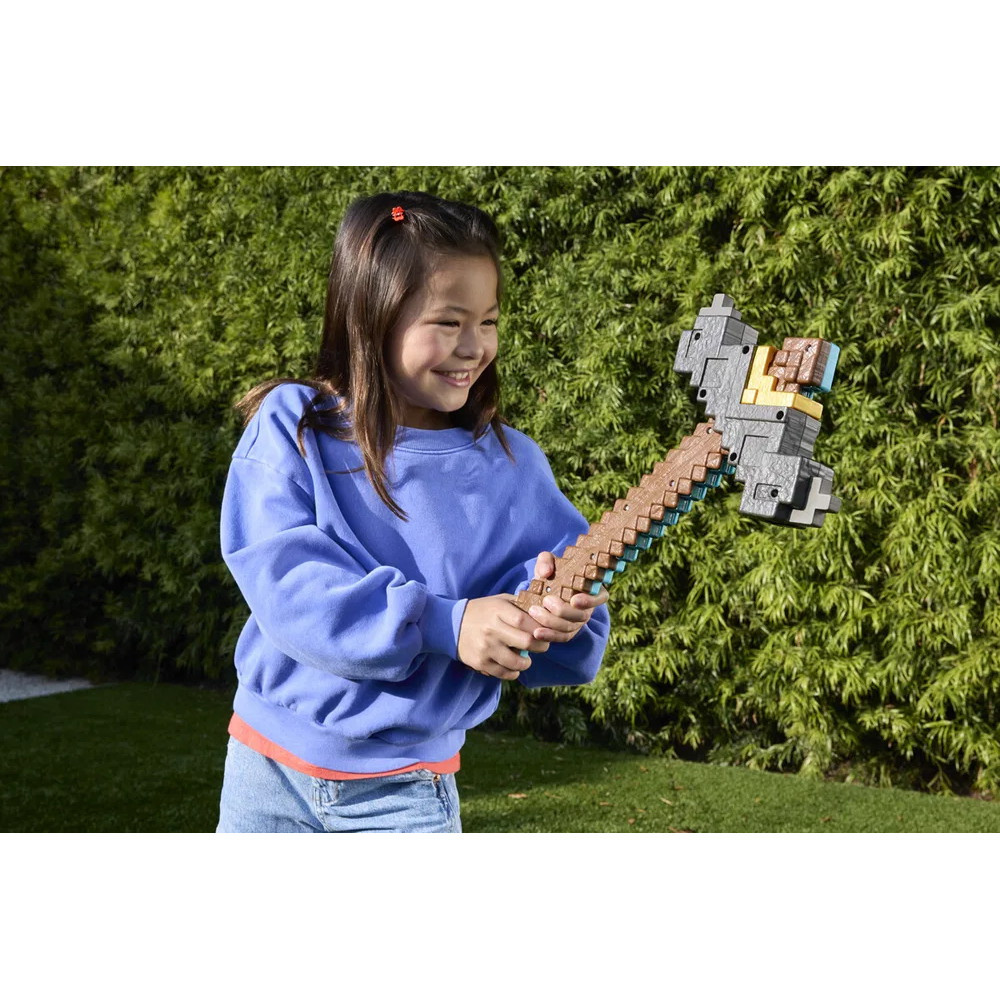 Minecraft-film - Tryk og swap sværd og hack