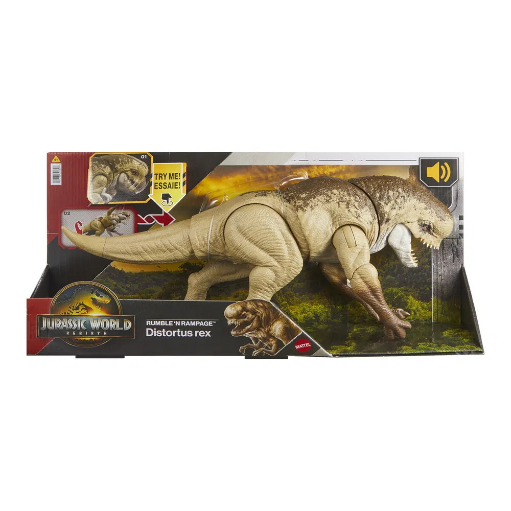 Jurassic World Rumble ’N Rampage Distortus Rex