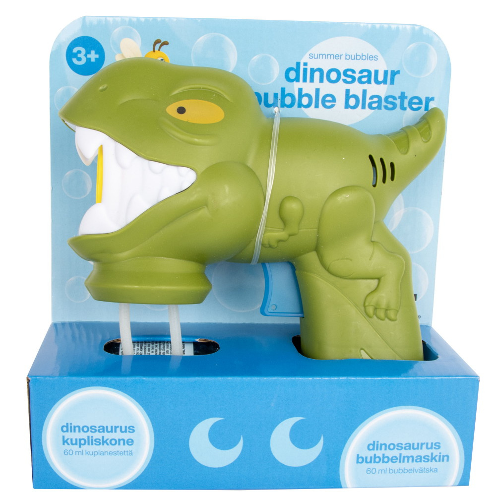 Sæbeboblepistol - Dinosaur 60ml