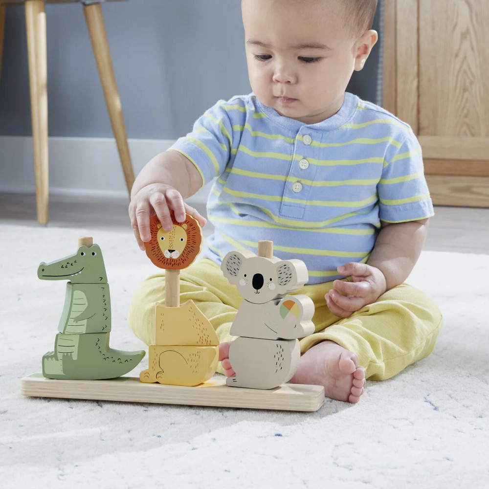 Fisher Price Wood Stack & Sort Animals
