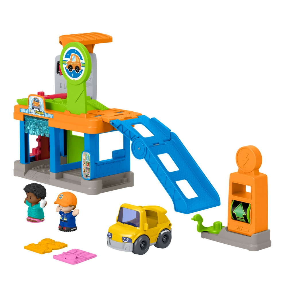 Fisher Price Little People Lets Go Service Station Legesæt 