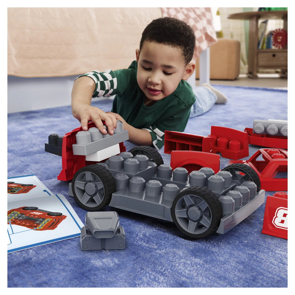 MEGA Bloks Build & Go Race Car 26 Dele