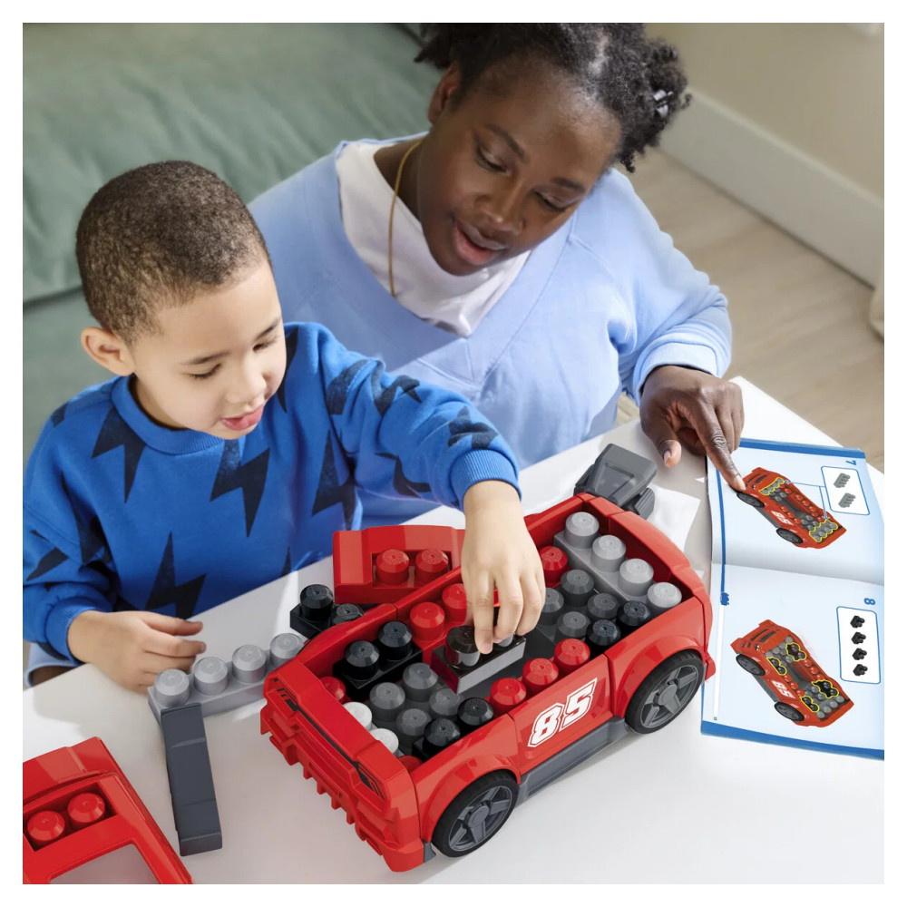 MEGA Bloks Build & Go Race Car 26 Dele
