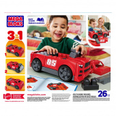 MEGA Bloks Build & Go Race Car 26 Dele MEGA Bloks Build & Go Race Car 26 Dele