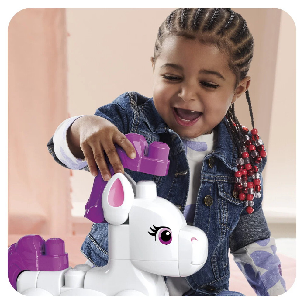 MEGA Bloks Build & Enchant Unicorn 26 Dele