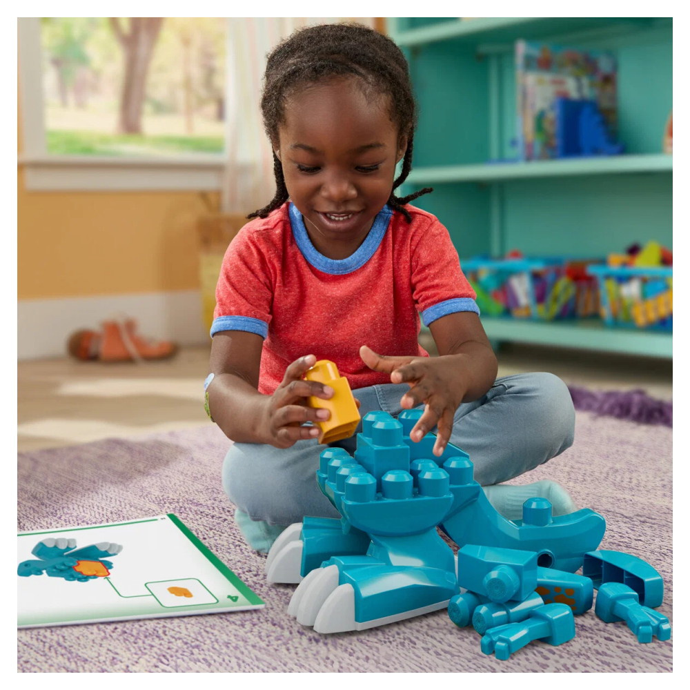 MEGA Bloks Build & Chomp Dinosaur 25 Dele