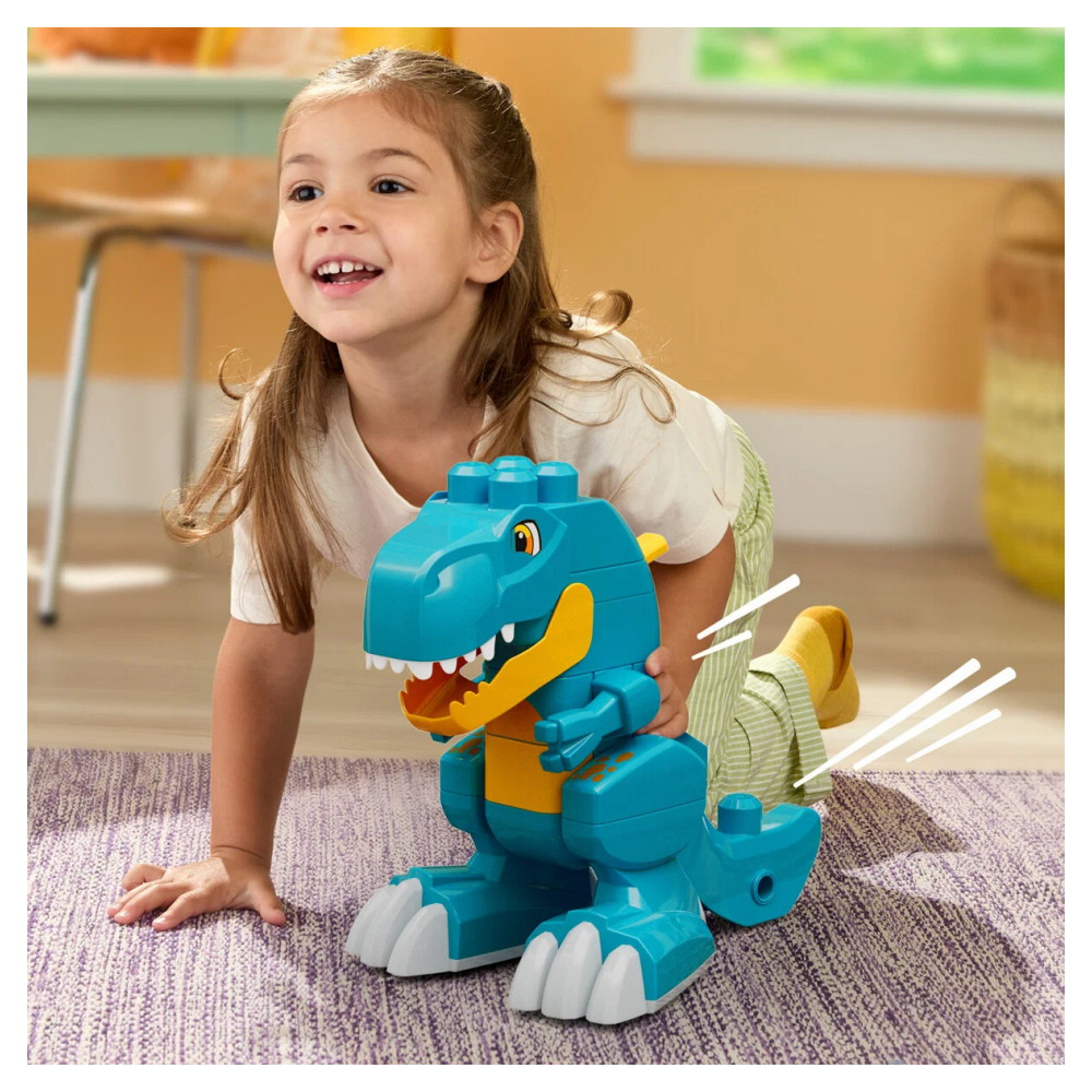 MEGA Bloks Build & Chomp Dinosaur 25 Dele