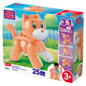 MEGA Bloks Rolling Kitten 25 Dele MEGA Bloks Rolling Kitten 25 Dele