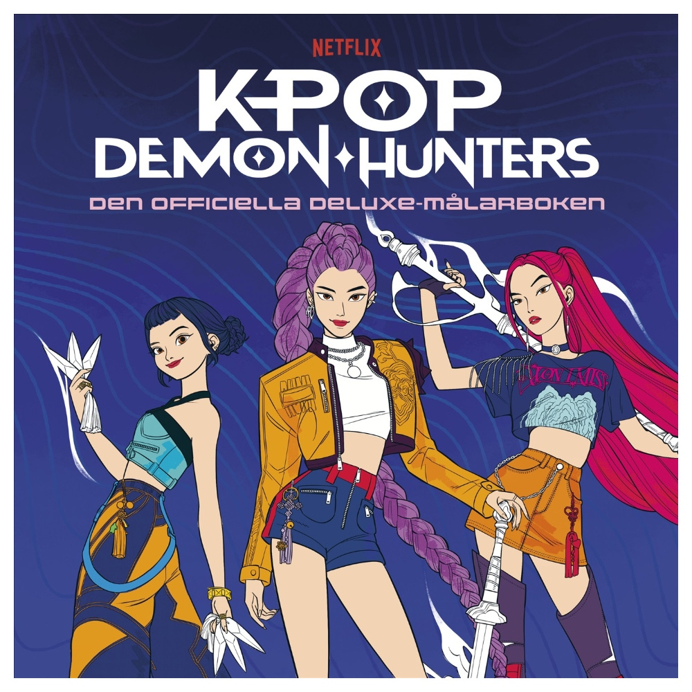KPop Demon Hunters Malebog Deluxe