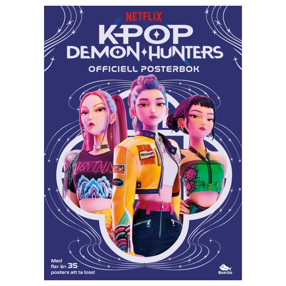 K-Pop Demon Hunters Plakatbog Officiel