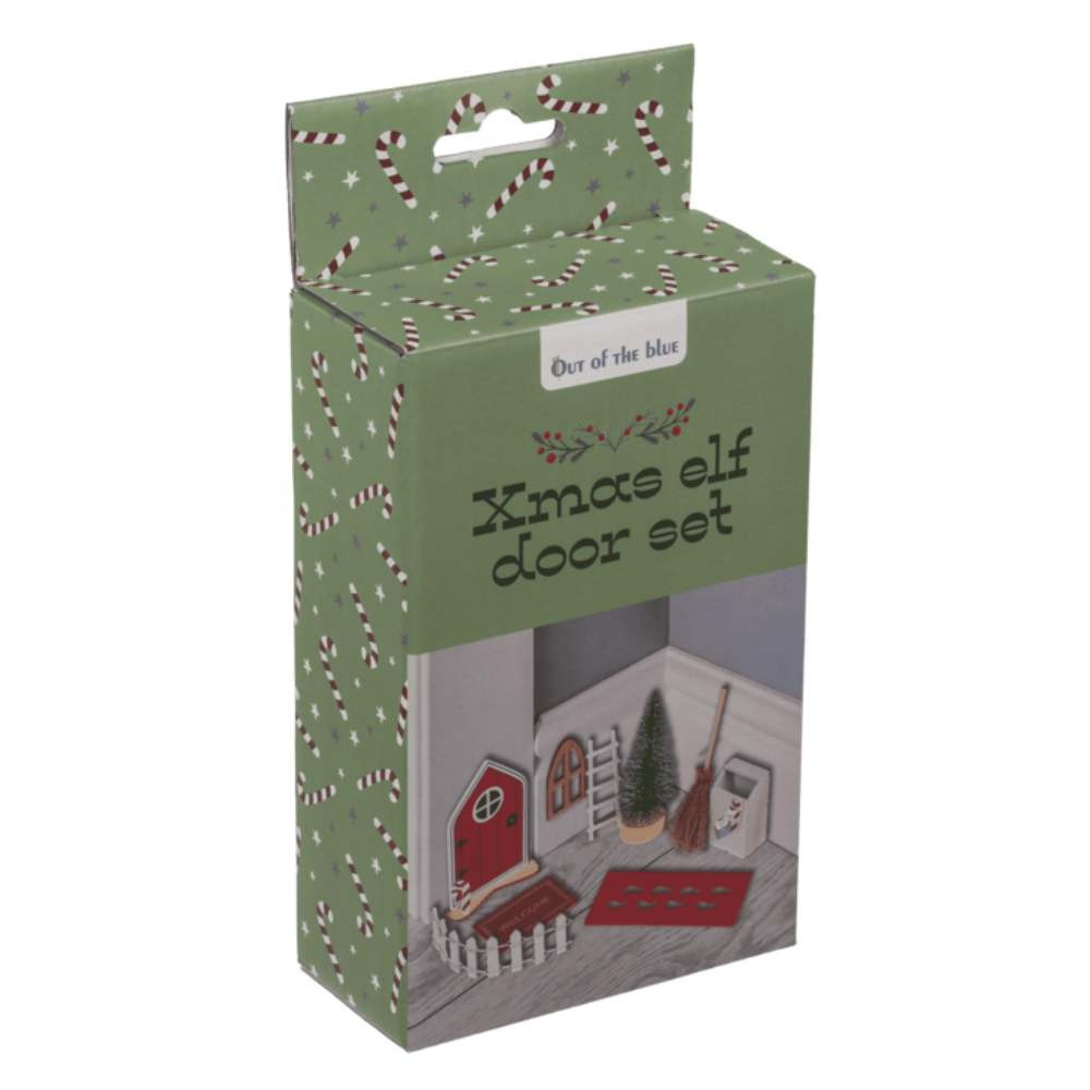 Xmas elf door set - Juledekoration