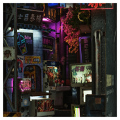 Anavrin Book Nook - Kowloon Walled City 2049 Anavrin Book Nook - Kowloon Walled City 2049