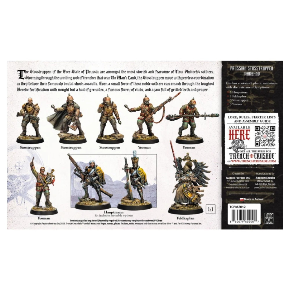 Trench Crusade: Prussian Stosstruppen Warband (Exp.)