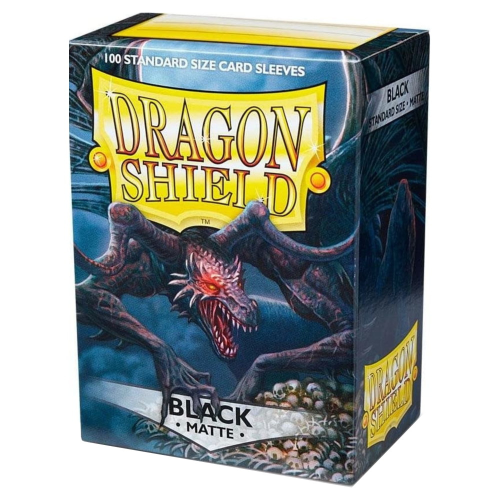 Sleeves Dragon Shield - Matte 63 x 88 mm Black