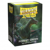 Sleeves Dragon Shield - Matte 63 x 88 mm Forest Green