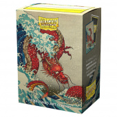 Sleeves Dragon Shield - 63 x 88 mm The Great Wave