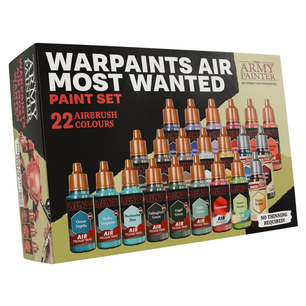 Army Painter: Warpaints Air Most Wanted Paint Set
