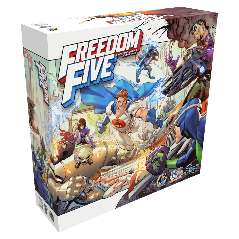 Freedom Five: A Sentinel Comics Board Game