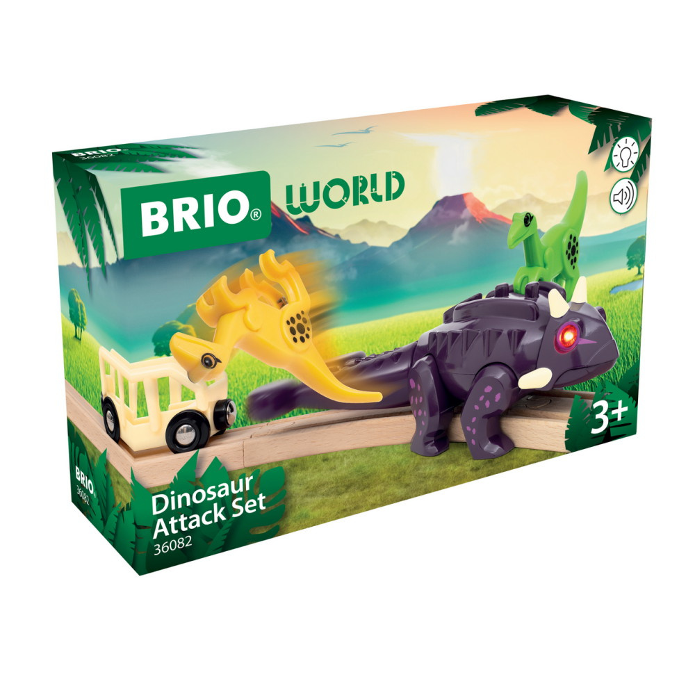 Brio - Dinosaurangrebssæt