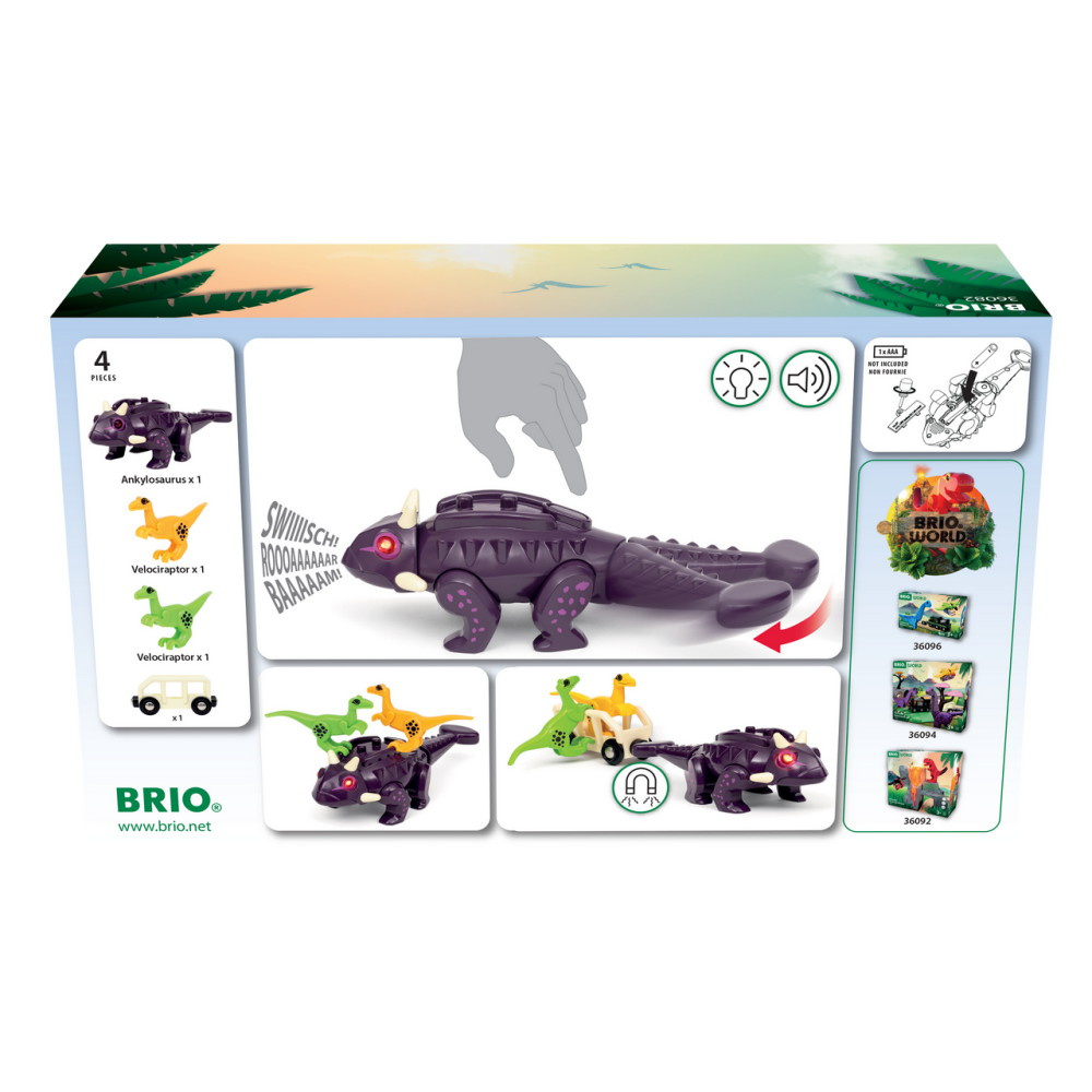 Brio - Dinosaurangrebssæt
