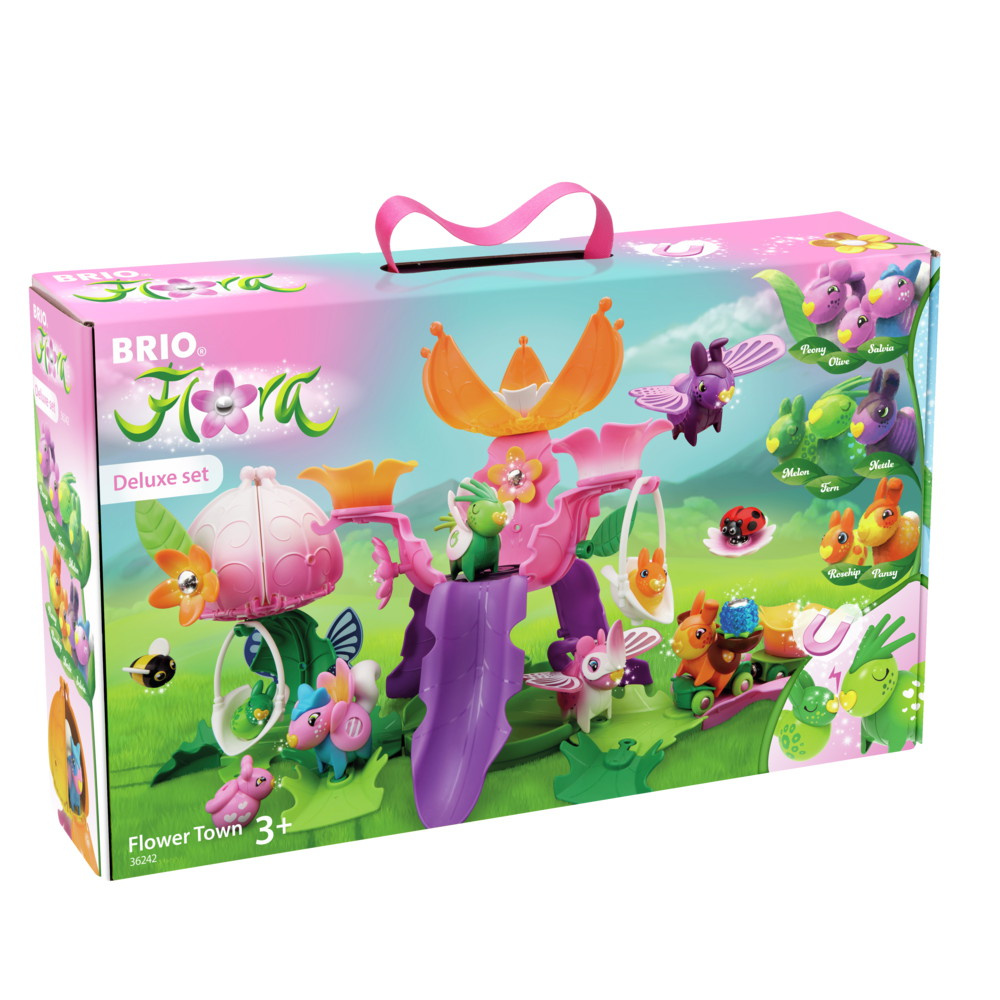 Brio Flora - Blomsterbyen Deluxe Set