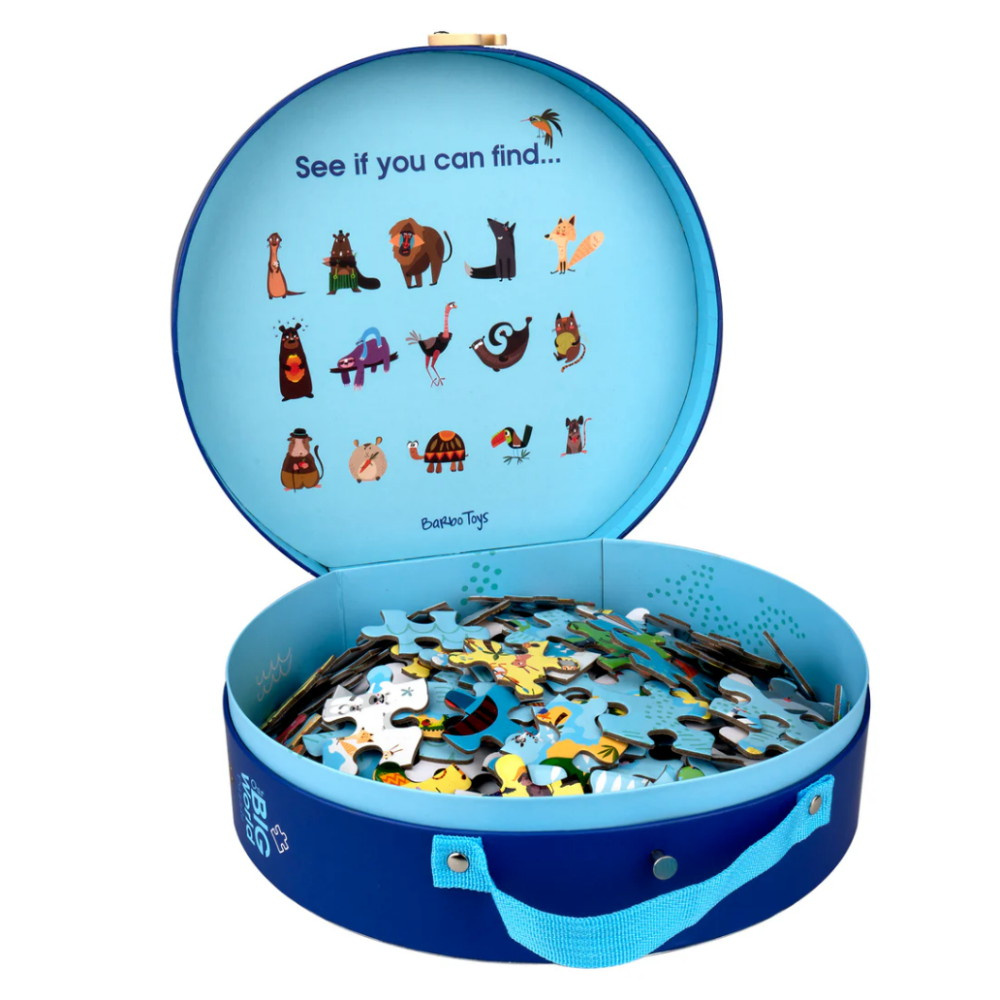 Puslespil: Vores store verden 200 Brikker