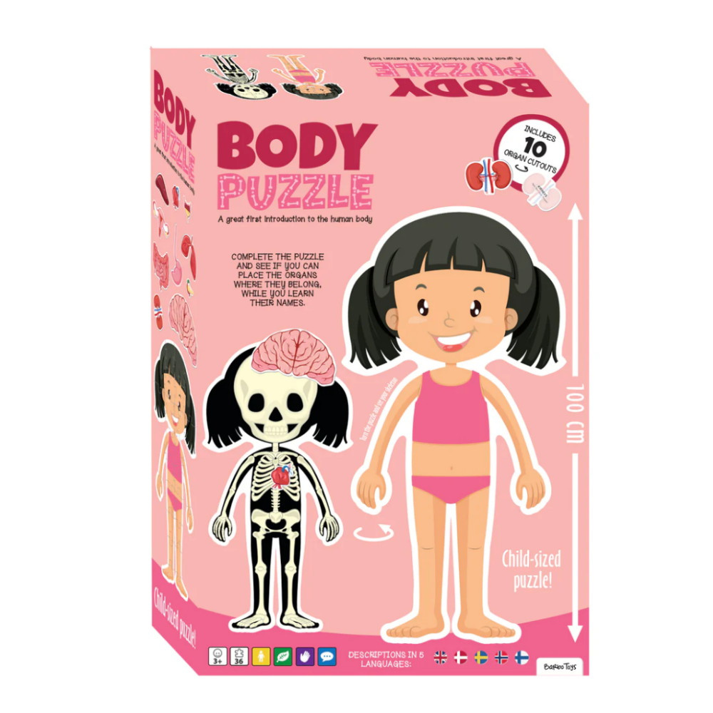 Kropspuslespil Pige 36 Brikker