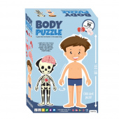 Kropspuslespil dreng 36 Brikker Kropspuslespil dreng 36 Brikker