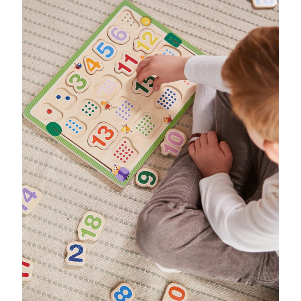 Træpuslespil: 123 20 Brikker