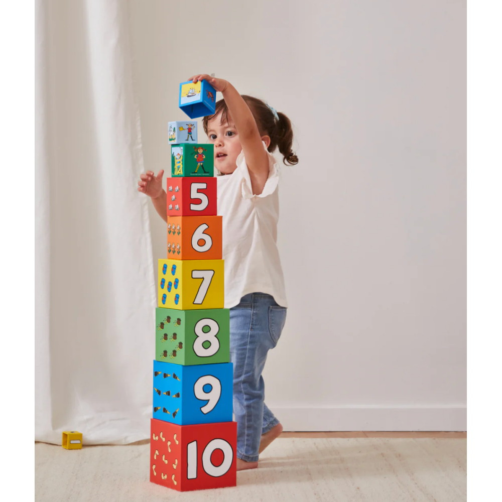 Pippi Langstrømpe stak terninger