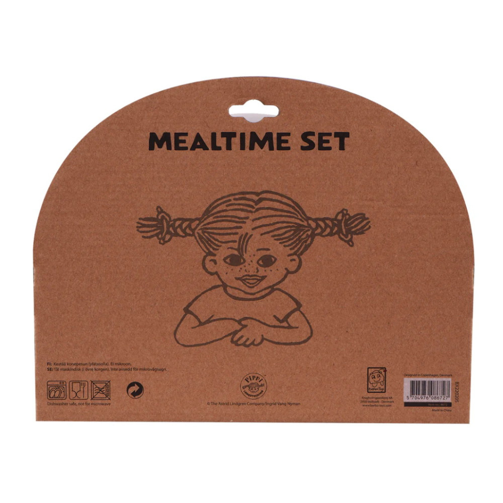 Pippi Langstrømpe - Måltidssæt
