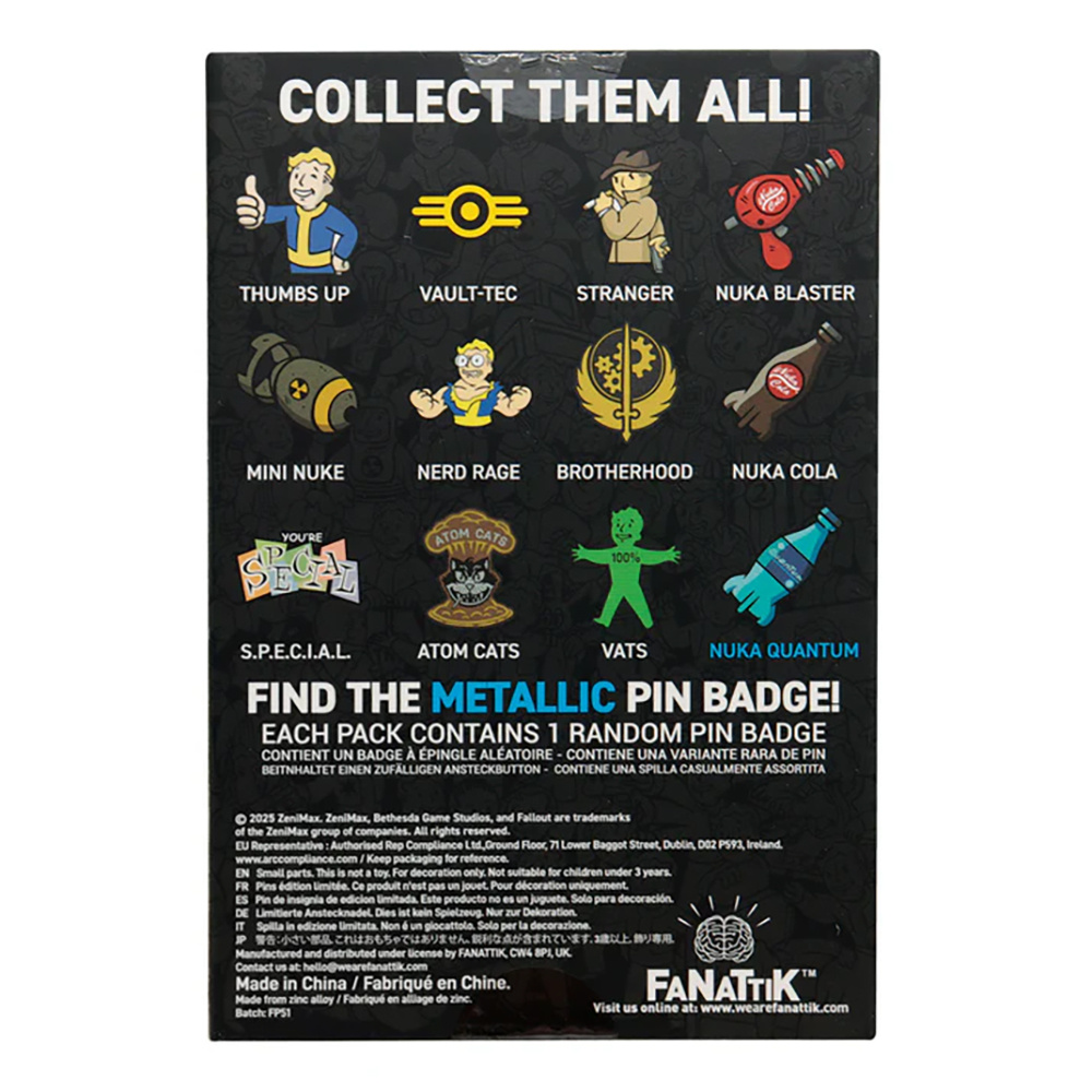 Fallout Mystery Pins Volume 2