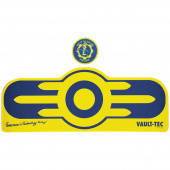 Fallout Vault-Tec Desk Pad and Coaster Set Fallout Vault-Tec Desk Pad and Coaster Set