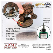 Army Painter: Battlefield Basing - Brown Battleground Army Painter: Battlefield Basing - Brown Battleground