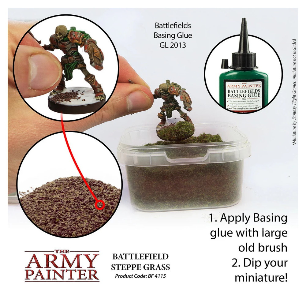Army Painter: Battlefield Basing - Battlefield Steppe Grass