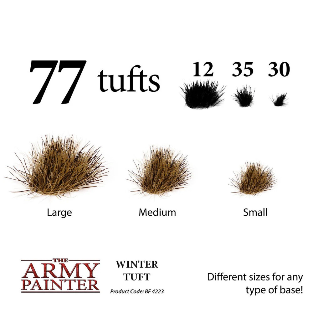 Army Painter: Battlefield Basing - Winter Tuft